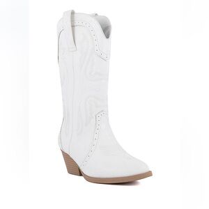 Sugar Tammy White Western Cowboy Boots